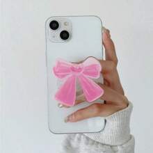 Bow Ribbon Design Phone Holder, Compatible With Apple, And Other Brand Tablets, Expandable And Foldable, Compatible With Apple And Android Phones, Ideal Gift For Birthday, Family Or Friends - Multicolor - View 18