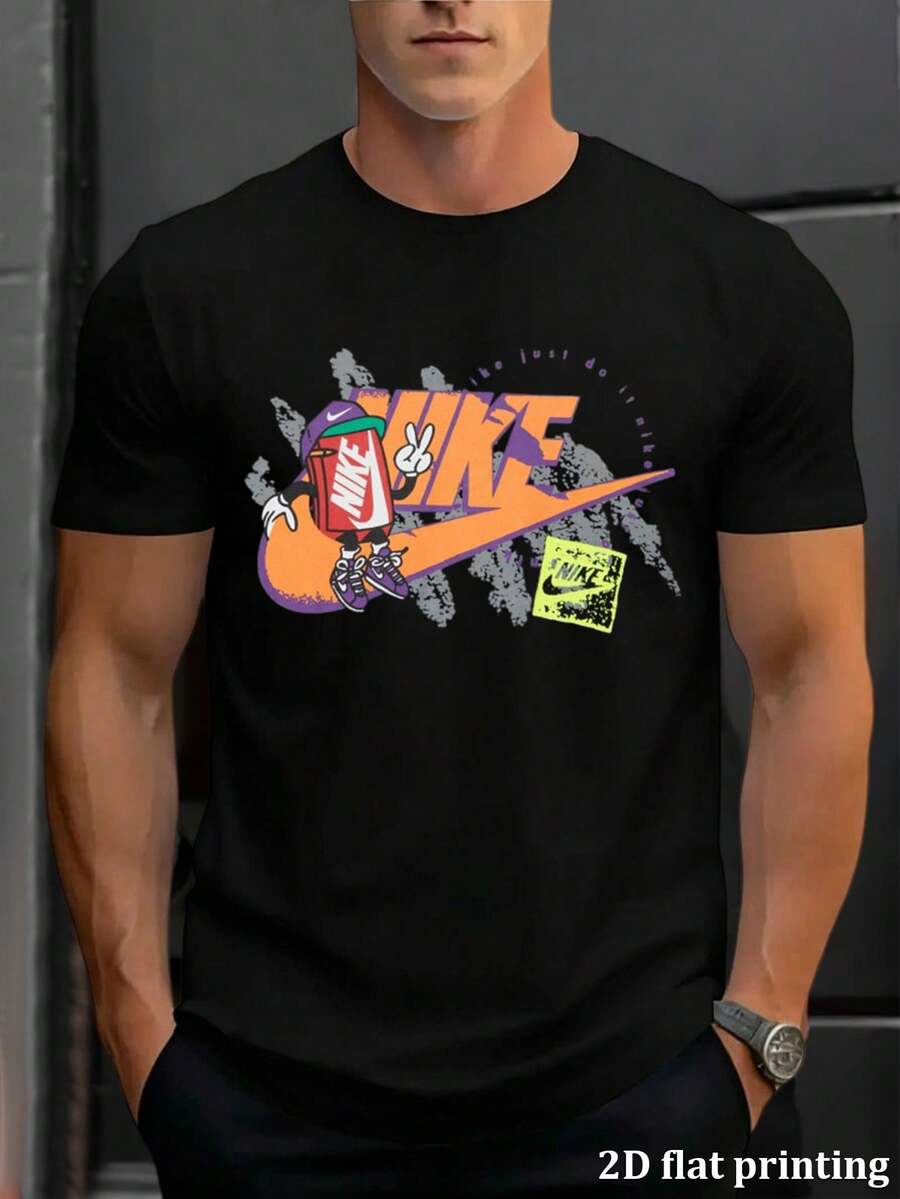 Men T-Shirts - Black - View 1
