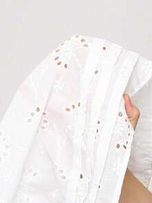 Blusa casual, cómoda y elegante de color azul marino para primavera y verano - Blanco 3 - Ver 6