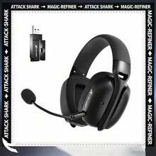 ATTACK SHARK L80PRO 无线游戏耳机 三模 2.4G 蓝牙 有线 双麦克风 40mm 驱动单元 轻巧 - 查看 1