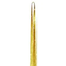 WIGGAGA 40英寸/45英寸黑色/黄色/绿色/紫色/红色/银色/蓝色/金色闪亮发夹、亮片发圈、夹式合成接发、闪亮仙女发夹，适合女性和女孩日常佩戴、派对和万圣节，爪夹、发夹、发卡，夏季、假期、旅行 - 金色 - 查看 11