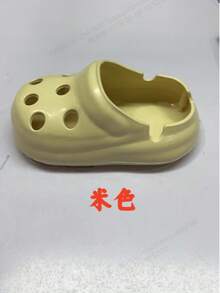 鞋形防火塑料烟灰缸，时尚深鞋形烟灰缸，独特的吸烟礼品，适用于家庭、办公室、酒店桌面装饰，办公桌配件，圣诞装饰，婚礼装饰，家居装饰，房间装饰，圣诞装饰品 - 隨機 - 查看 12