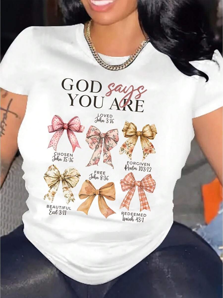 Women T-Shirts - White - View 1