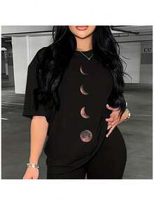 Women T-Shirts - Black - View 1