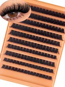160 sợi mi giả D-Curl Flare, thích hợp để nối mi từng sợi, tạo hiệu ứng mi dày và lâu trôi, tự nhiên và bồng bềnh. Mi giả dạng chùm, mi giả từng sợi, mi giả. - Xem 8