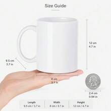 1 Elegant Ceramic Coffee Mug With Peacock And Floral Design - Non-Slip Watercolor Peacock Mug, Dishwasher , Round Mug For Hot/Cold Drinks, Milk, Office And Holidays (Easter, Winter) - PeaRoosterFloral - 11盎司1件 - 查看 3