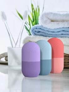1PC Silicone Ice Roller - Perfect For Eye And Neck Contouring, Beauty Facial Massage Tool, Unscented, No Battery Required, Skincare Essential|Cucumber Theme Decoration|Silicone Material - Multiple Styles - View 10