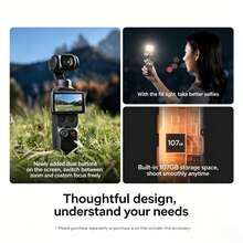 dji Pocket 4 手持運動數位攝影機 口袋雲台相機 6400萬像素 超長續航 自帶美顏 旅遊自拍神器 便攜收納（全新僅激活） - 查看 7