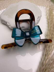 1pc Blue Bow Cute Hair Clip,Bohemian Style Summer Beach Hair Accessory,Suitable For Daily Wear,Hair Accessories For Women - Multicolor - View 9