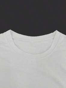 Camiseta Holgada Sencilla para Mujer, Estilo Moderno, Camiseta para el 250º Aniversario para Mujer, Manga Tres Cuartos, Cuello Redondo, Estampado Patriótico "250º Aniversario de la Independencia Americana 1776-2026", Tela Suave y Transpirable, Corte Holgado Casual, que muestra el Orgullo Americano, Ideal para el 4 de Julio y Celebraciones. 100Cotton Camiseta Mujer Estampado Gráfico  Verano 2026 - Blanco - Ver 4
