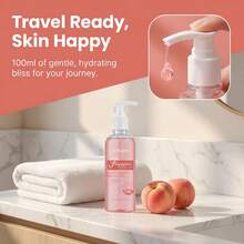 JAYSUING® Jasmine Body Wash – Floral Fragrance Shower Gel With Gentle Cleansing & Moisturizing Care, Soft Smooth Skin & Long-Lasting Scent, Father's Day Gift, Travel Season Gift, Wedding Season Gift. - 桃子香味沐浴露 - 查看 2