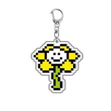 Undertale Peripheral Double-Sided Acrylic Keychain, Anime Backpack Pendant In Stock - 3 - View 7