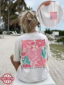 Women T-Shirts - White - View 6