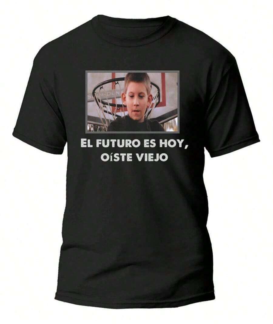 Playera Malcolm El De En Medio - Serieónica De Los 90 -04 - Negro - Ver 1