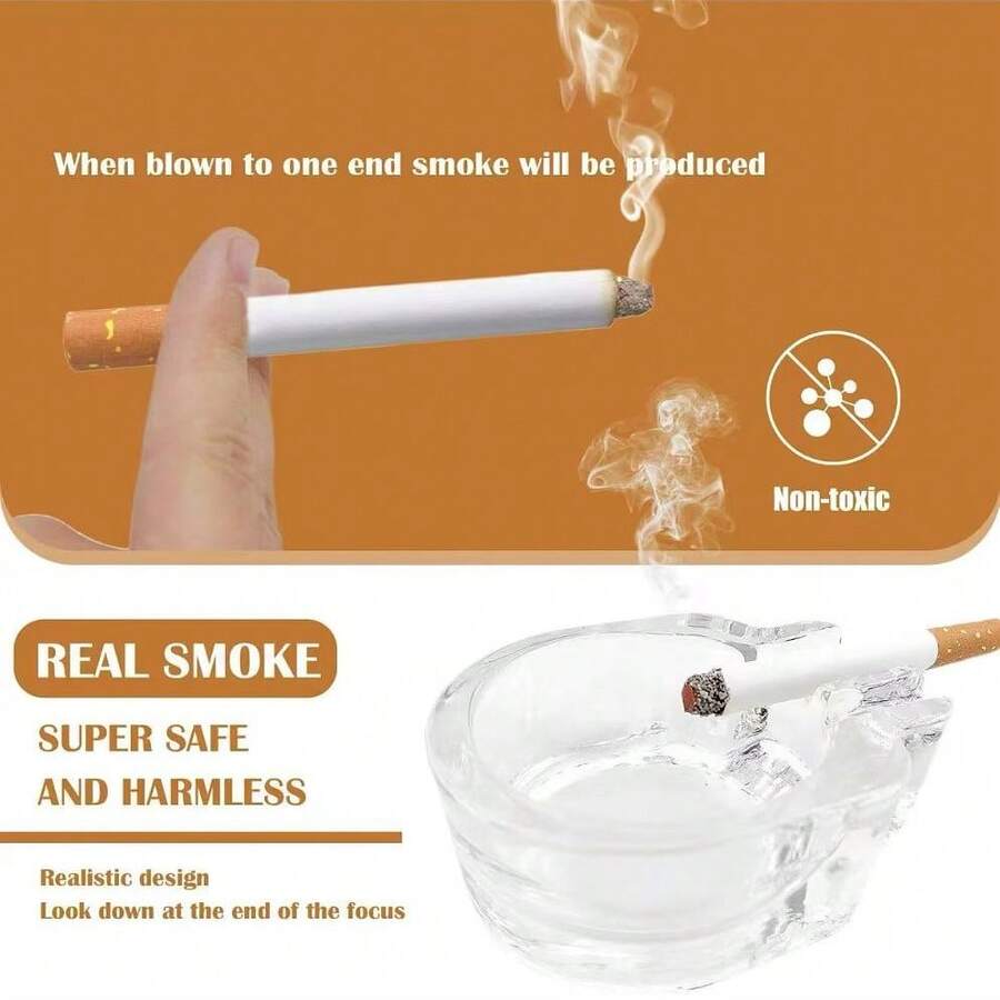 2026 New 6pcs Fake Cigarette Prop - Decoration Prop, Fake Cigar, Prank Toy, Prank Prop, Fake Cigarette For Party, Prop Cigarette, Birthday Gift, Christmas Gift, Holiday Gift, Perfect Gift - Multicolor - View 1