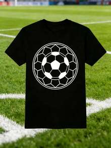 Hombres 002 | | Fútbol | Camiseta deportiva con el logo de 2026 en México, perfecta para los aficionados al fútbol que quieren mostrar su apoyo al torneo más importante de todos los tiempos. - Negro - Ver 6