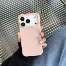 Original Silicone Phone Case Compatible With IPhone 17 Air 16 15 14 13 12 11 Pro Max Plus, Slim Design - Baby Pink - View 3