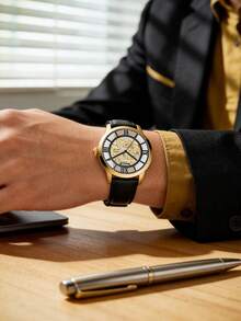 FOSSIL 正式商務手錶：石英平滑機芯，優雅適合會議與晚宴 ME3210 - 金色 - 查看 4
