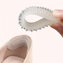 6 piezas Protectores de tacón antideslizantes de silicona - 3 pares de almohadillas de tacón de silicona, cojines de tacón para tacones altos de mujer, almohadillas de tacón para hombre, insertos para diversos zapatos, cuidado del tacón para prevenir ampollas y mejorar la comodidad - Ver 3