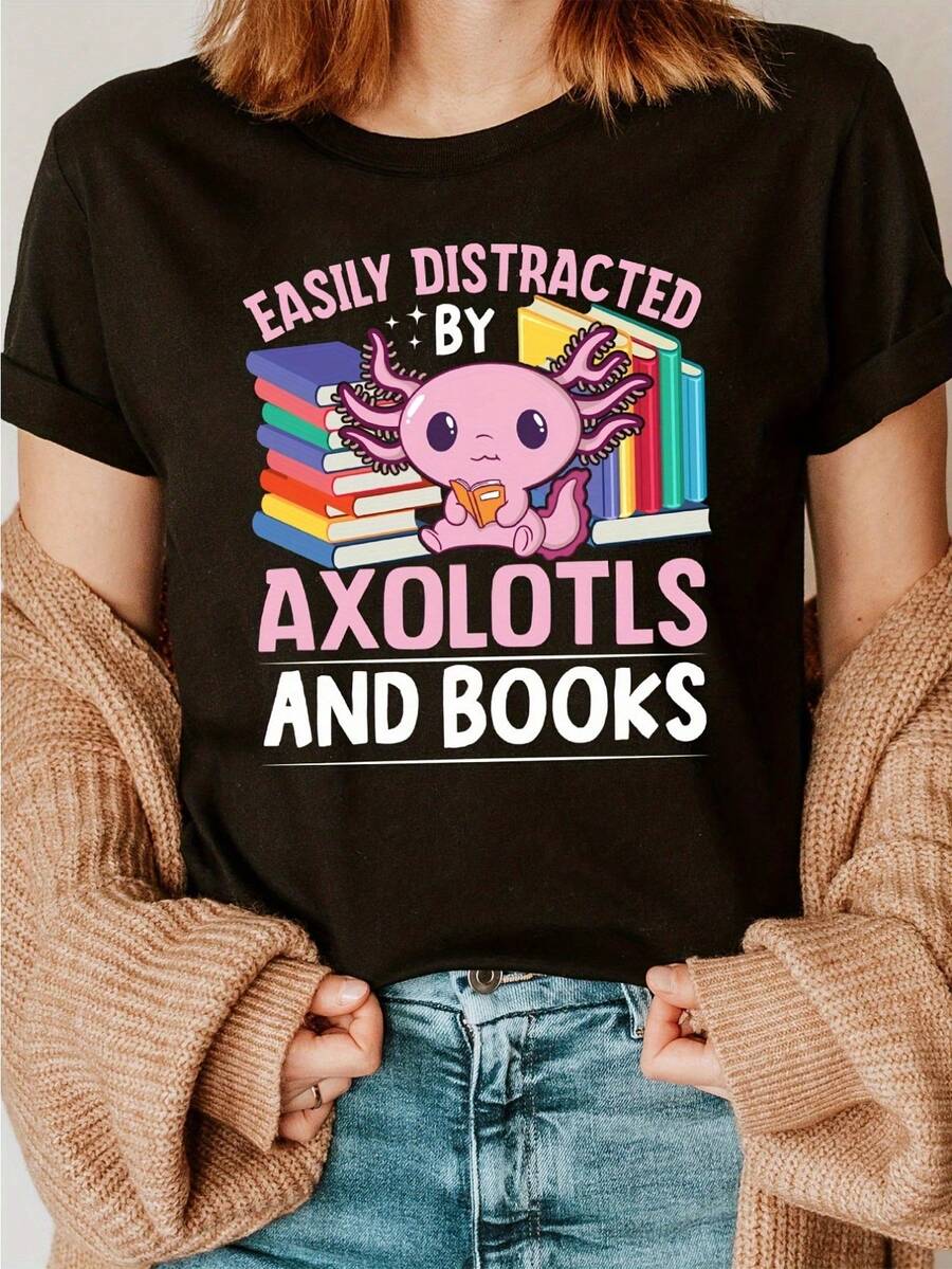 Women T-Shirts - Black - View 1