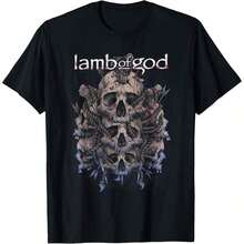 Camiseta de manga corta Lamb Of God - Triumverate 100% Algodón - Negro 24 - Ver 6