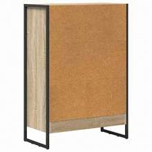 vidaXL Bücherregal Sonoma 60 x 30 x 86,5 cm Holzwerkstoff Wohnzimmer- und Arbeitszimmermöbel, Wohnzimmerschränke und Bücherregale, Möbeldekorationen, Vitrine für Figuren und Sammlerstücke - Braun - Übersicht 6