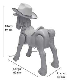 Baby Ride-On Stick Horses - Camel - View 5