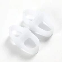 1 đôi ống bảo vệ chân, thích hợp cho giày cao gót, giày thường ngày và nhiều loại giày khác. - trắng - Xem 6