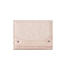 Elegant Tri-Fold Wallet, Minimalist Korean Style Unisex Wallet, Multiple Colors Available - Multicolor - View 8