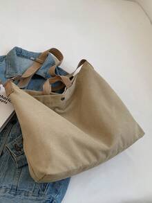 Large Capacity Vintage Women's Tote Bag, Lightweight Multi-Pocket Hobo Bag, Fashion Commuter Shoulder Bag, Portable Shopping Bag, Suitable For Girls, Women, College Students, Young Professionals And White-Collar Workers. Ideal For Office, University, Work, Business, Commuting, Shopping, Dating, Outdoor Activities, Travel, Hiking And More, Also A Perfect Gift For Women. - Multicolor - View 10
