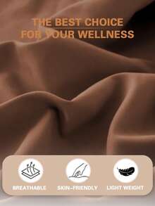 1 buah Sprei Fitted Warna Polos Cokelat Super Lembut, Perlengkapan Tempat Tidur, Sprei Fitted Ringan, Penutup Kasur, Desain Kantong Dalam Hingga 11,8 Inci, Lembut & Bernapas, Cocok untuk Tempat Tidur Ukuran Single, Double, Queen, King, Semua Musim, Dekorasi Kamar, Dapat Dicuci dengan Mesin - Coklat - View 7