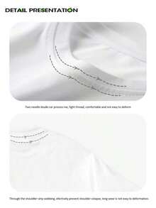 100% Cotton White T-Shirt With Disney Minnie Mouse & Daisy Duck Cartoon Print. Simple, Casual Graphic Style, Soft And Comfortable To Wear With A Classic Round Neckline And Short Sleeves. Fashionable Streetwear Top For All Seasons, Ideal For Everyday Casual Looks. - 白色 - 查看 2