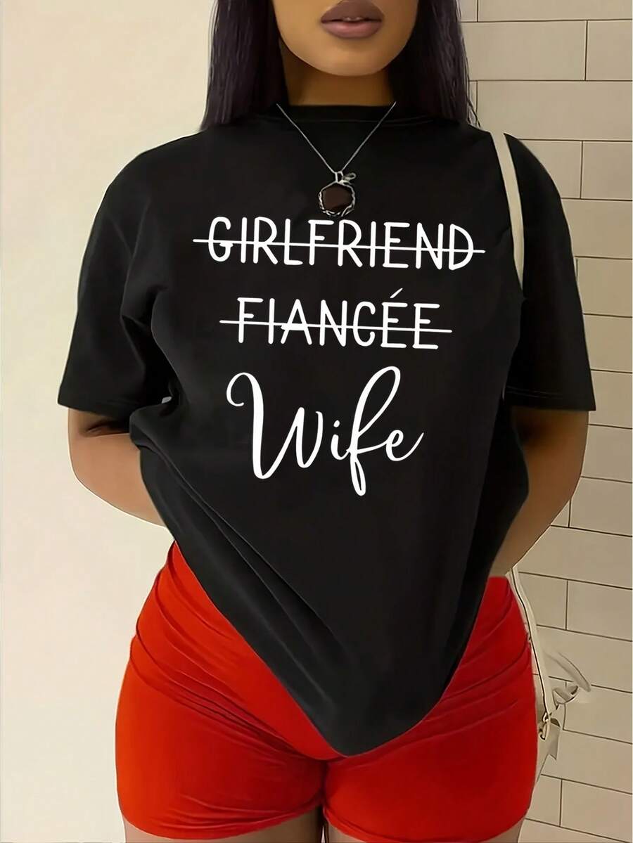 Women T-Shirts - Black - View 1