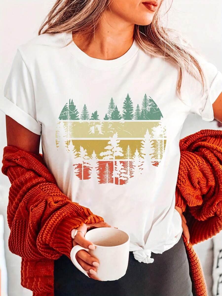 Women T-Shirts - White - View 1