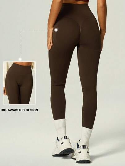 UONNOU Women's High Waist Seamless Leggings, Super Soft & Stretchy Yoga Pants, Spring/Summer