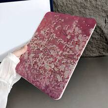 樱花图案360°旋转平板电脑保护套，带笔槽，兼容iPad 11（A16 2025），支持自动休眠/唤醒功能，兼容小米5/5 Pro/6/6 Pro/7/7 Pro、华为MatePad和荣耀平板。 - 彩色 - 查看 4