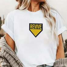 1 pieza Insignia Bordada Revive | Amarillo, Estilo Casual, Lavar a Mano o Limpieza en Seco Profesional, Marca Rhuagyp - A - Ver 8