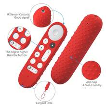 Silicone Remote Control Protective Case, Compatible With Google TV Streaming 4K TV 2024, Compatible With Google GY3LE Remote - Multicolor - View 3