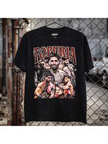 Camiseta clásica de moda urbana retro, unisex, estilo casual retro hip-hop, top holgado de moda urbana, talla grande.playeras de hombre playeras oversize de mujer y2k camisa de mujer camisa blusa casual mujer blusa elegante mujer ofertas - Negro - Ver 1