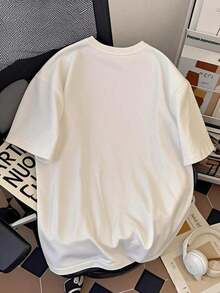 1 Piece Anime T-Shirt Menina Maomao Unisex Blouse Male Female 100% Cotton Premium Top Streetwear New Release Immediate Shipping Various Colors!! Large Size 180g 100% Soft Cotton - 白色 - 查看 2