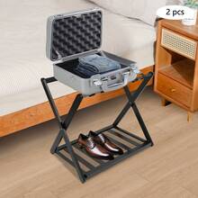 Luggage Rack, 2 Pack Luggage Rack For Guest Room, Folding Luggage Rack - View 7