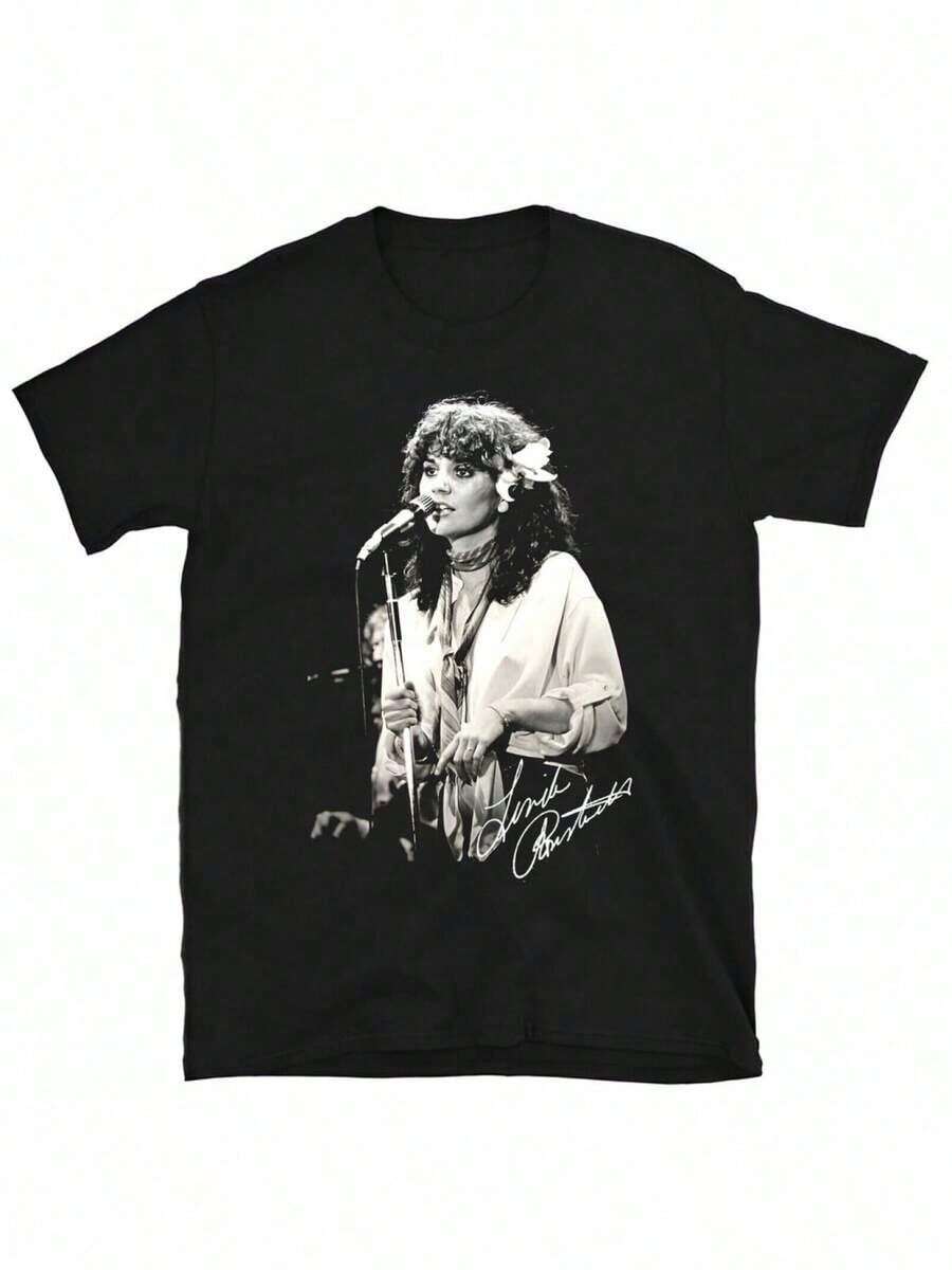 Camiseta unisex, vintageLindaRonstadtMusicTourGraphicT-shirt-BlackUnisexTeeconSignatureSongbookPosturaPrint,RegularFitCasualCamisetaparaHombres&WomenRockAndRollTCamisas,Todo el añoRopa, vestimentaRetroMusicRopa, vestimentaCómodaRopa de mujerblusasparadamacasualescamisasdemujerblusablusasparamujercamisas,Ligera, Tejido Transpirable, conjuntos casuales para mujer, Ropa para Clima Cálido, Diseño Divertido, Ideal para Jugar al Aire Libre - Multicolor - Ver 1
