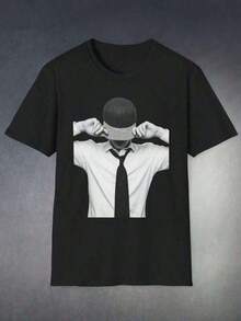 Camiseta de Jin, merchandising de la gira Arirang, camiseta gráfica de Bangtan Sonyeondan, Seokjin. Ideal como regalo. Camiseta de mujer. Blusas>elegant-music-b,Oversized Pure Cotton Casual T-Shirt, Comfy Short Sleeve Basic Style For Teen Girls Young Ladies, Versatile For Daily Wear Street Walk Holiday Vacation Campus Gathering Outdoor Leisure Timetops elegantes playeras de niña tropicoqueta karol playeras de mujer tops de mujer tops de mujer ropa de niñas de 12 años ropa deportiva de mujer - Negro - Ver 6