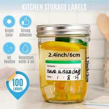 150pcs Colorful Refrigerator Labels, Food Storage Labels Stickers, Removable Fridge Stickers Suitable For Food Containers, Kitchen Freezer Meal Labels - 1 Set / 150 Pieces - View 11