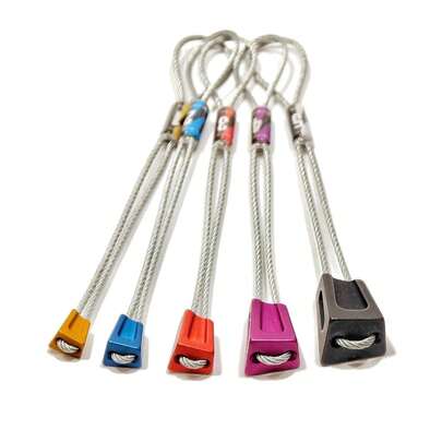 Kouba Vector Offset Nuts | Set Of 5 Stoppers | Trad Climbing Mountaineering Gear