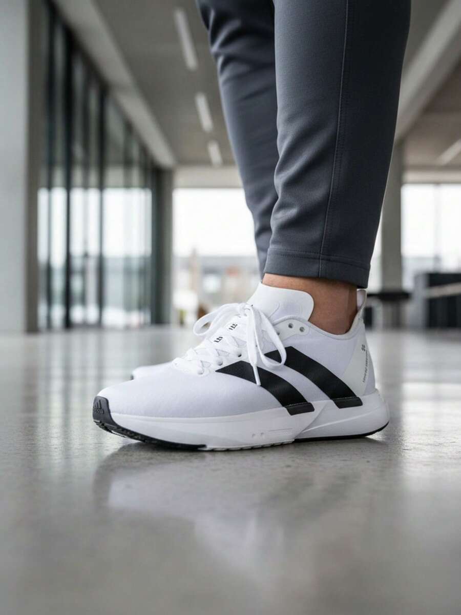 Promotion: Adios Pro 4 Plus Running Shoes With Vapor Cushioning, Bubble Cushioning, Adizero Air, Gym Training, Premium, 24-Hour Shipping, Black And White - 白色阿迪澤羅 - 查看 1