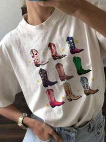 Women T-Shirts - White - View 1