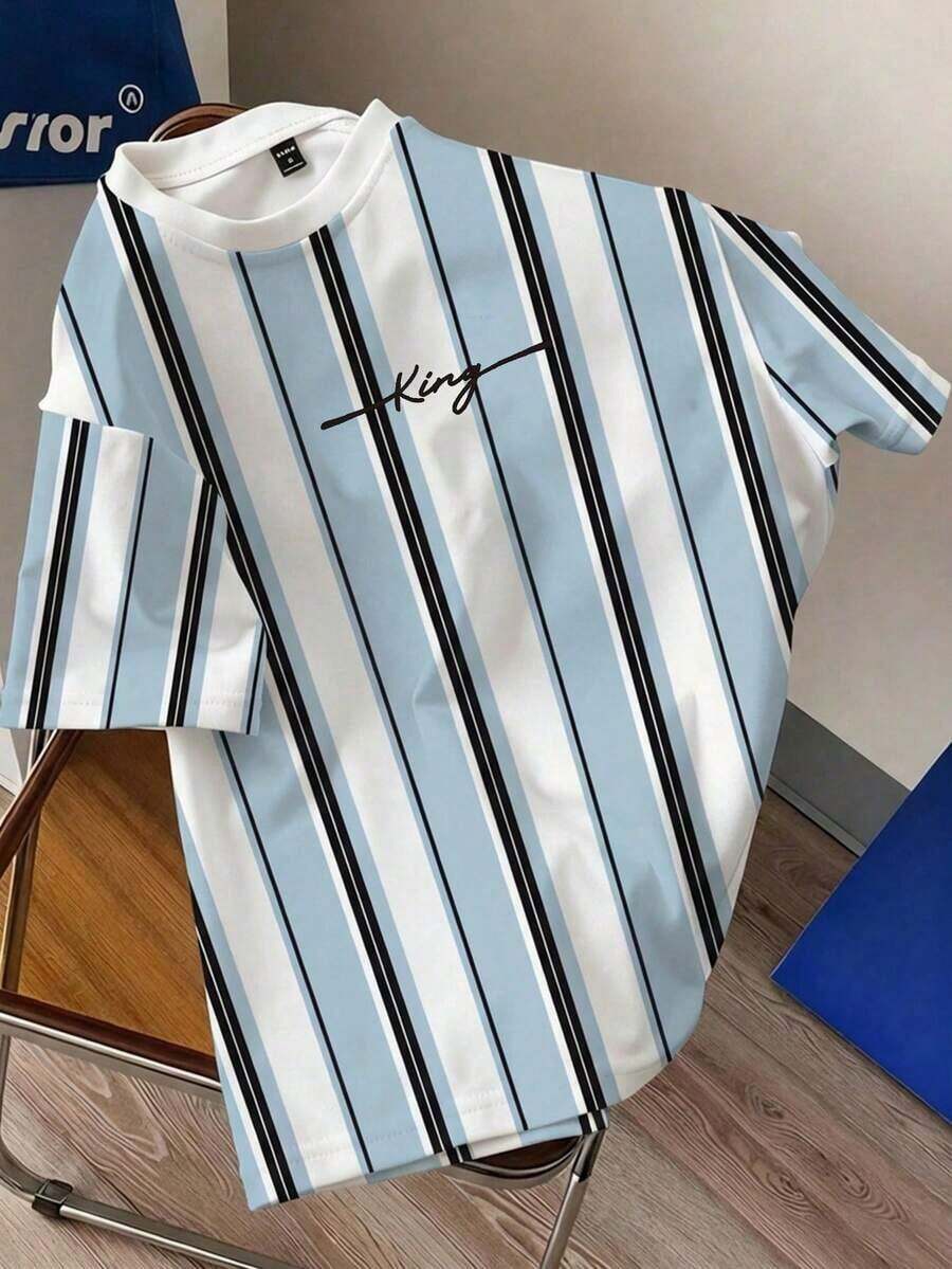Camisetas para hombres - Azul - Ver 1