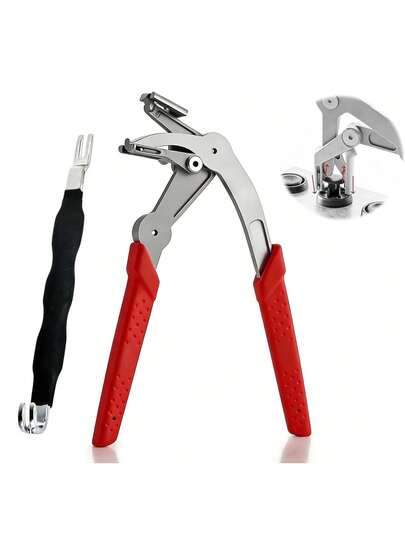 Clip Removal Pliers Set,Car Clip Pliers,Automotive Clip Removal Tool,Car Clip Plier & Trim Removal Tool,Interior & Exterior Trim,Damage-Free Disassembly