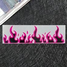 Flame Motorcycle Stickers, Waterproof Vinyl Decals Suitable For Bicycles, Cars, Helmets, Fuel Tanks - Decorative Stickers - View 9